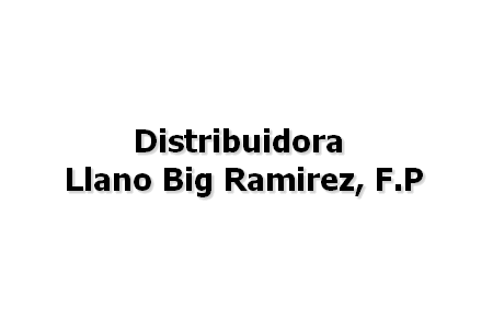 Distribuidora Llano Big Ramirez, F.P